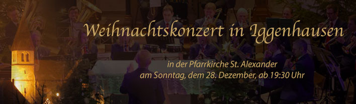 Weihnachtskonzert und Weihnachtsgottesdienste - Herzliche Einladung!