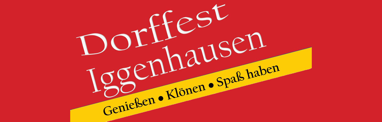 Dorffest in Iggenhausen an Fronleichnam